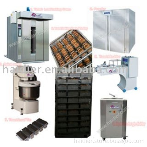 complete bakery machine line
